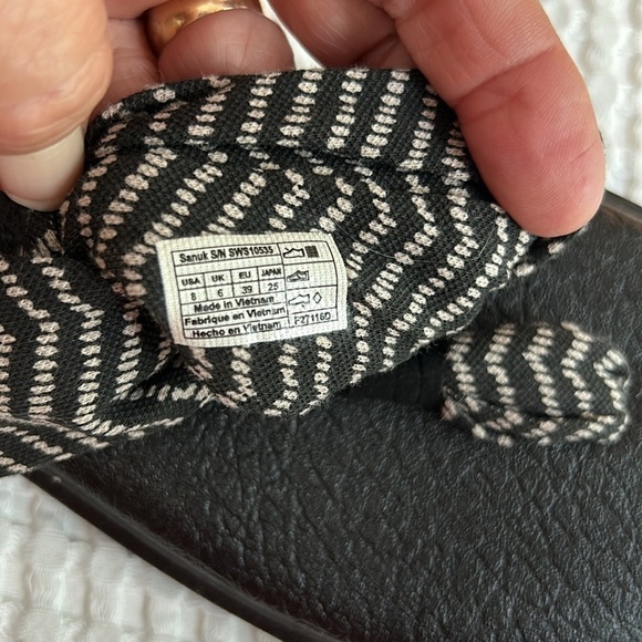 Sanuk Yoga Sling 2 Flip Flop Thong Sandals Size 8 - Picture 8 of 10